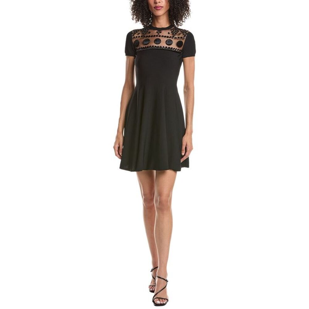Valentino Womens Mini Dress, Black